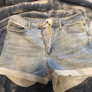 Jean short light denim